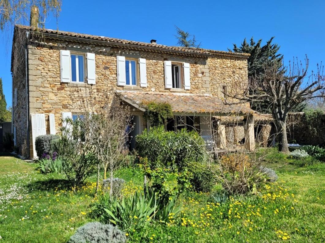 Mas Les Romarins, 10 Min D'Uzes, Grand Jardin, Nid De Repos Et Base Pour Activites Dans Le Gard, Max 8 Adultes Et 3 Enfants Villa Kültér fotó